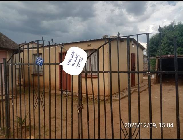 2 BEDROOM HOUSE FOR SALE IN KATLEHONG SOUTH